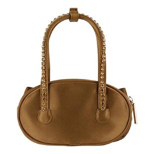 Riotlily/艾特里里金秋物语包包棕色大蝴蝶结手提包新年礼物