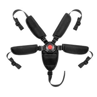 婴儿车安全带通用儿童五点式餐椅推车遛娃神器藤椅宝宝固定器配件