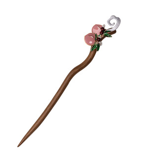 原创【云梢桃露】新中式发簪小仙女气质发钗古风汉服气质旗袍头饰