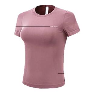 运动短袖t恤女新款速干衣绝美普拉提训练瑜伽服跑步修身健身上衣