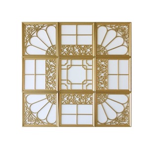 集成吊顶灯450X450平板灯 客厅组合拼花灯嵌入式30X30铝扣板led灯