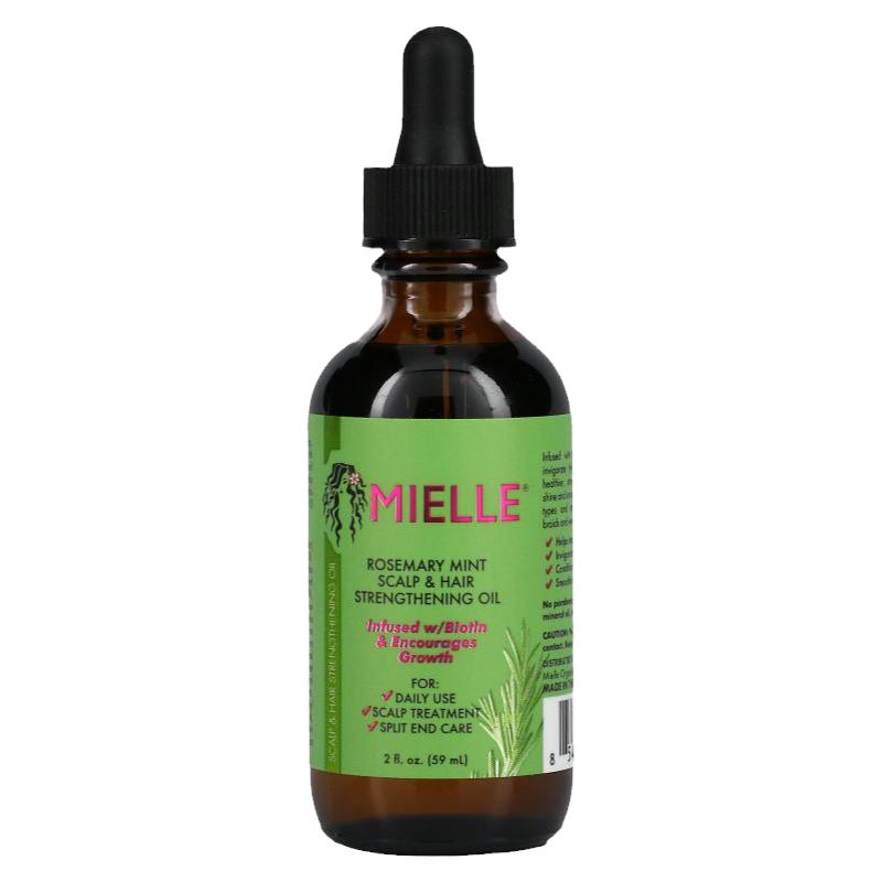 Mielle,头皮和头发强韧油迷迭香薄荷香