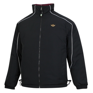 阿迪达斯三叶草新年款棉服男2025蛇年本命年运动外套棉袄女KA0821