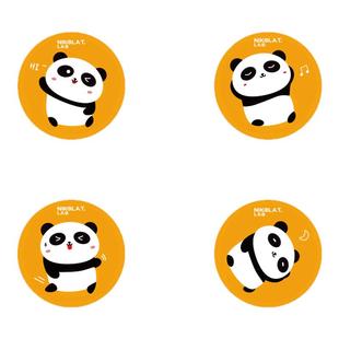 熊猫日记系列小区门禁卡贴NFC手机芯片贴复制电梯卡复卡机复刻