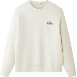 HLA/海澜之家马年贺岁本命年卫衣26春夏新经典圆领刺绣时尚长袖男