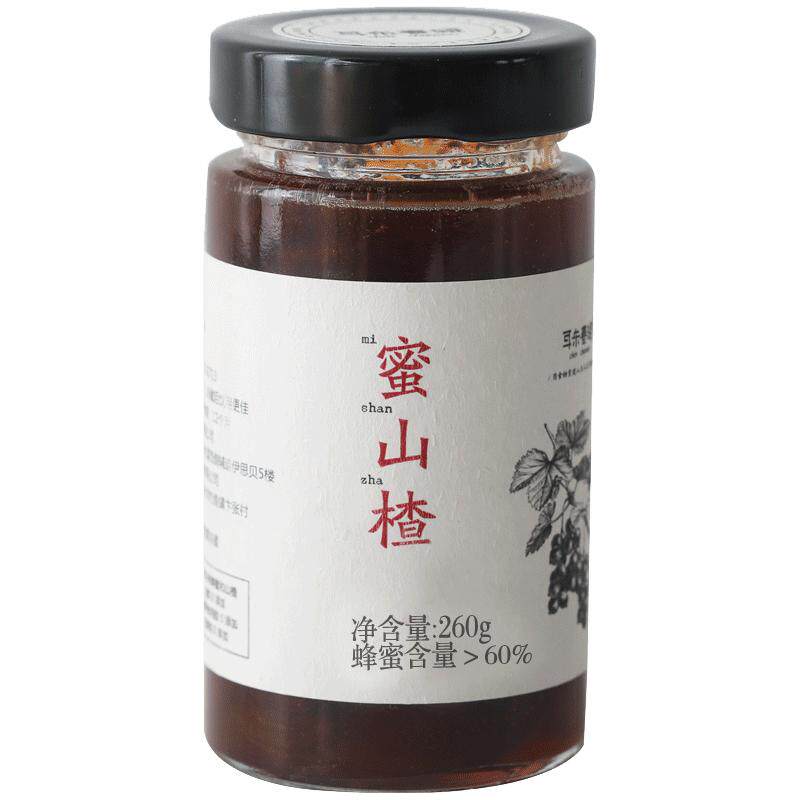 山花蜜山楂酱 丨耳东春晓酸甜甘旨277次研发面包涂抹蜂蜜山楂果酱