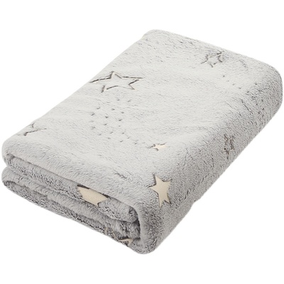 ibaby法兰绒星光四季款婴儿盖毯