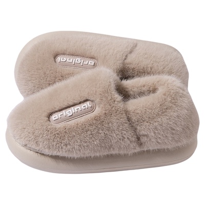 包跟棉拖鞋女士2024新款冬季加绒