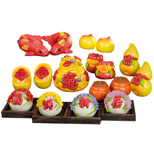 盖盖有口福胶东乔迁之喜新居花样馒头面食上供山东搬家花馍馍花糕