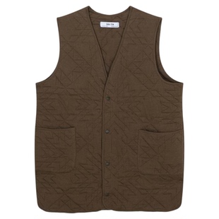 niko and ...防寒系列马甲2025冬季新款男女通用夹棉马甲588200