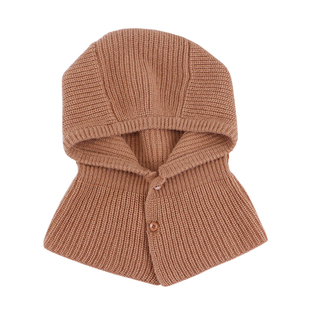 儿童羊绒套脖护耳帽男童宝宝保暖防风针织巴拉克拉法帽女童针织帽