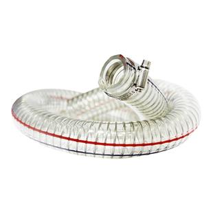 pvc钢丝软管水管透明塑料加厚螺旋输油管耐压供水防冻耐高温腐蚀