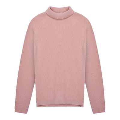 鹿王纯羊绒高领加厚女士毛衣