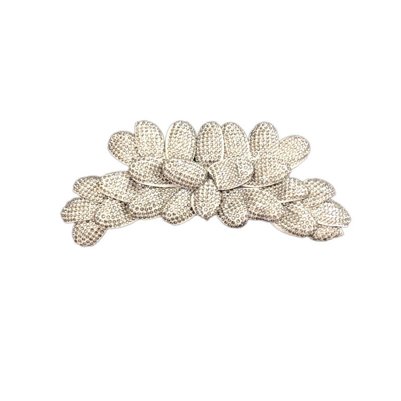 长17x6.7cm高端长款羊反绒胸花