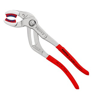 KNIPEX凯尼派克德国管道安装紧固松拆螺母软爪圆形管夹钳81系列