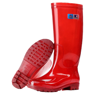 厨房防滑水鞋高筒速干耐酸碱胶鞋出海钓鱼易干耐脏雨鞋男士防水靴