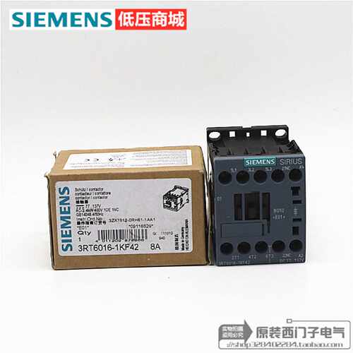 议价原装正品SIEMENS西门子3RT6016-1KF42接触器3RT6016-1KF42 8A