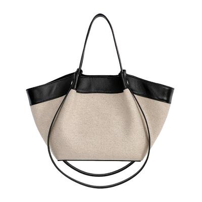 jpj饺子包棉麻通勤翅膀包