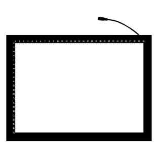 拷贝台临摹板A4A3A2拷贝板LED透写台书法画画神器透光签字练习板