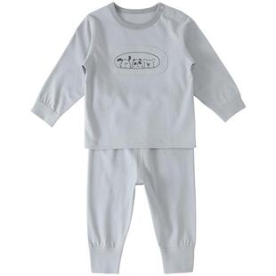 宝宝秋衣秋裤男童秋冬家居服儿童纯棉睡衣婴幼儿衣服男宝内衣套装