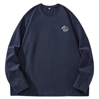 长袖美式潮牌青少年纯棉T恤