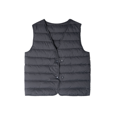 XUZI YU.小个子定制休闲冬显瘦百搭排骨无袖羽绒马甲女771-MJ9901