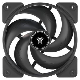 亿科贝拉无极霜12CM无光风扇台式机散热无极调速CPU水冷通用静音