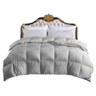 直播现充羽绒被95白鹅绒冬被加厚保暖单双人儿童春秋被芯结婚被子