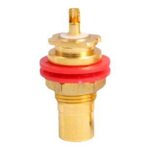 EIZZ磷青铜镀金RCA信号端子HIFI发烧音频AV功放莲花母座胆机插座