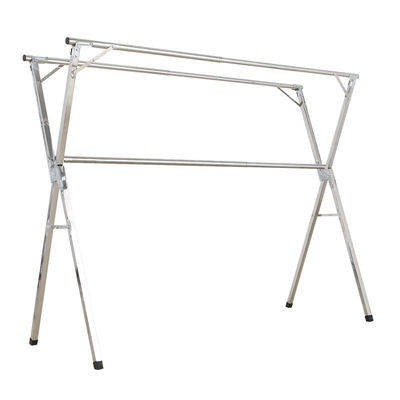 落地式双杆折叠衣架|千人加购