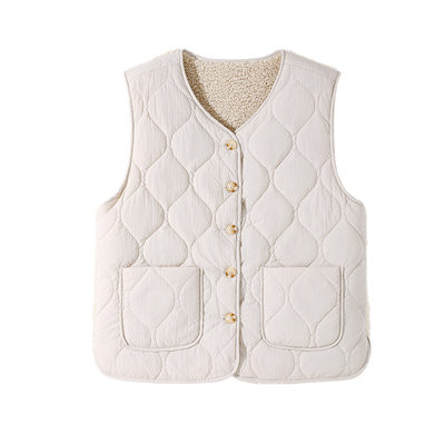 真维斯棉服马甲女冬季2025新款