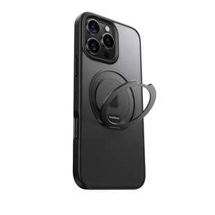 【360°旋转滴答声】闪魔新款解压支点壳适用苹果16ProMax手机壳iPhone15磁吸防摔14Pro透明保护套磨砂ip男女