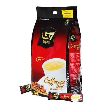 中原g7越南进口特浓条装速溶咖啡