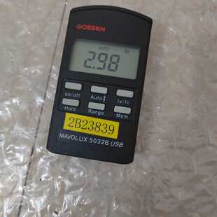 【询价】MAVOLUX5032B USB 德国GOSSEN亮度计，原适用