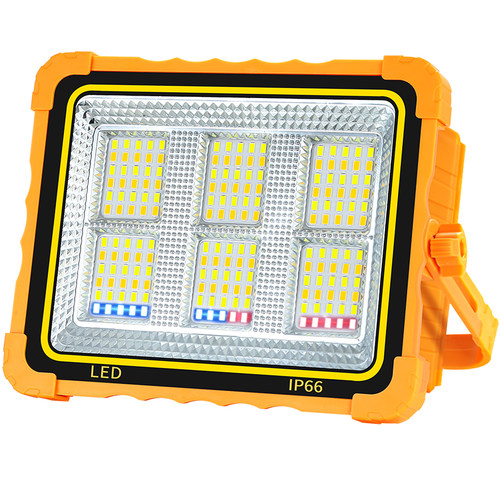 太阳能LED充电灯泡夜市摆地摊防水移动手提灯户外露营应急照明灯