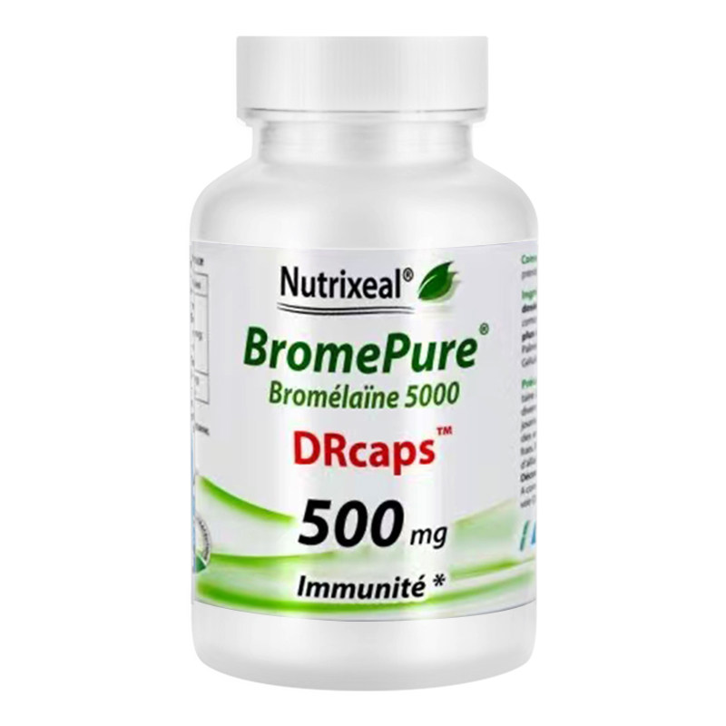 Nutrixeal菠萝蛋白酶延缓溶解胶囊术后恢复瘀青舒缓5000GDU高活性