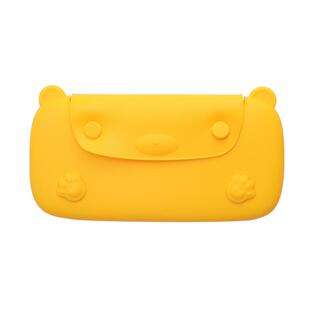 爱咔威IKV宝宝儿童餐具收纳袋筷子勺叉宝宝婴儿硅胶便携袋出行