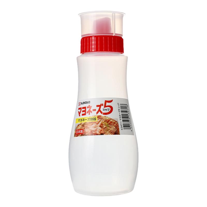 日本进口色拉瓶带盖多孔番茄酱挤压瓶油壶分装蜂蜜熬油沙拉酱瓶子