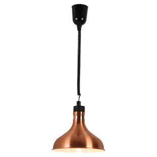 伸缩保温灯单头升降挂式食物保温灯自助餐烤肉灯超市食品加热吊灯