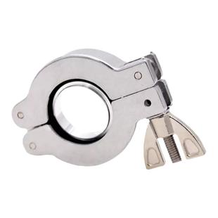 真空卡箍304不锈钢快装真空抱箍铝合金卡扣真空密封圈支架KF16/25