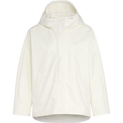 阿迪达斯女士运动宽松连帽外套