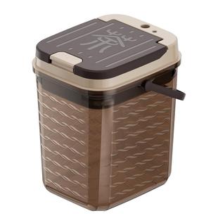 透明茶渣桶干湿分离茶水桶废水桶可视水位茶桶满水提醒茶水垃圾桶