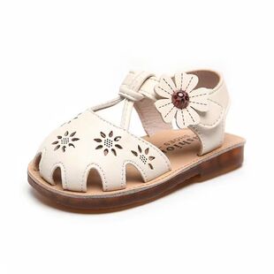 女宝宝鞋子夏季婴儿凉鞋软底学步鞋透气女童单鞋1-2一3岁小童女鞋