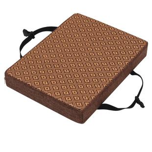 夏季藤席凉垫冬夏两用坐垫学生教室记忆棉服装厂制衣厂久坐板凳垫