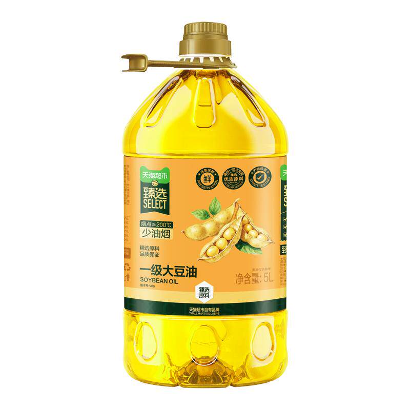 猫超臻选一级大豆油5L*20桶