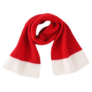 东黎 山羊绒 儿童款针织狐狸帽子围巾套装可爱撞色保暖2件套 2567