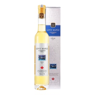 整箱 加拿大冰酒375ml 爱晚枫威代尔白冰葡萄酒 派利特瑞 VQA认证