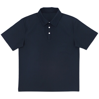 高支丝滑透气速干法式轻奢Polo衫