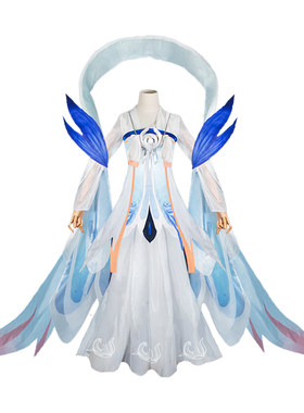 王者嫦娥后羿如梦令全套装cos服
