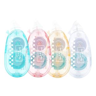 【会员礼】官方旗舰店 日本KOKUYO国誉淡彩曲奇点点胶点状学生用手账用手工粘贴双面胶强力胶粘小文具可换芯